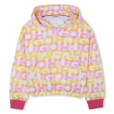 HUGO Sudadera o sweter para niña y teen all over